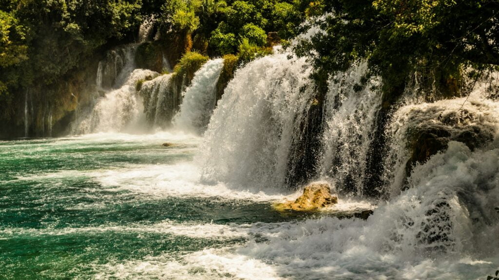 Waterfalls europe croatia travel location
